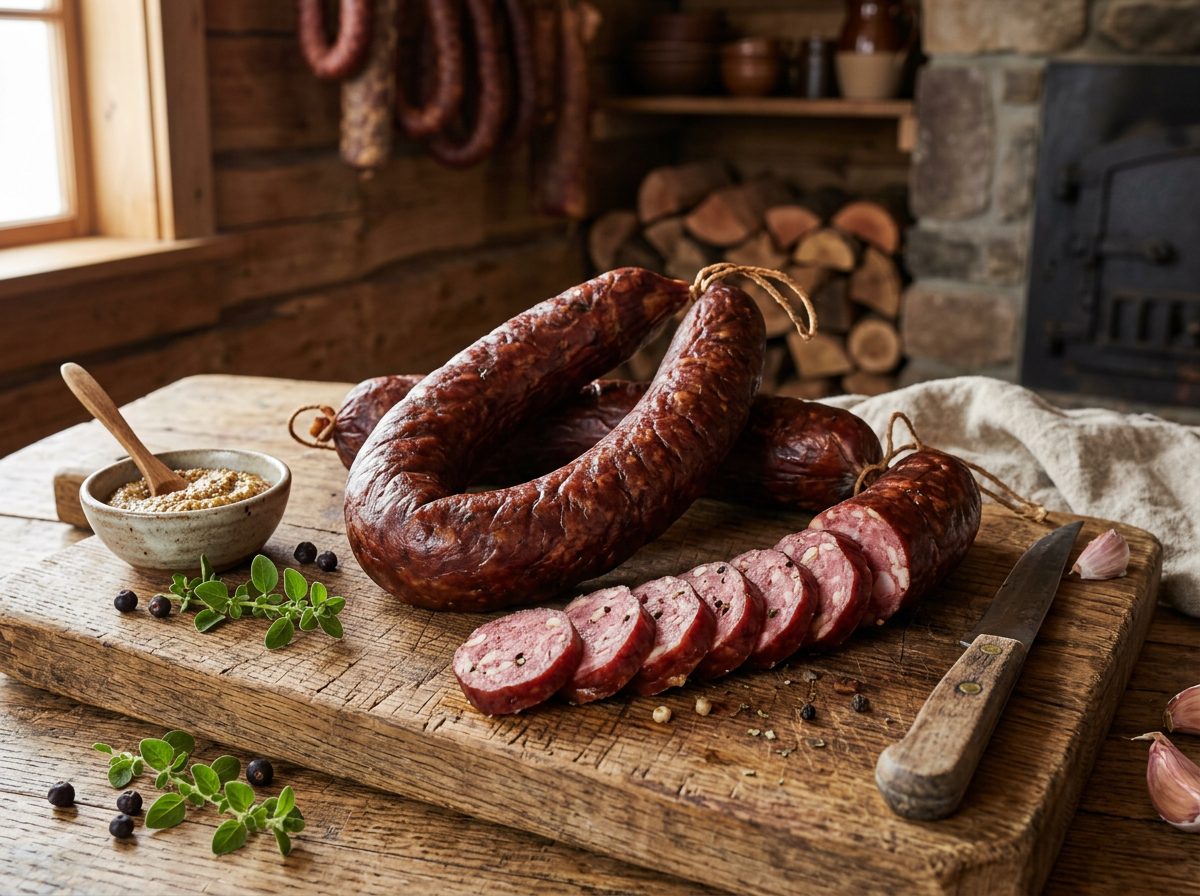 Bestseller: kiełbasa z rodzinnej wędzarni